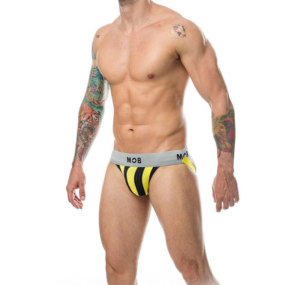 Mob - classic jock stripe giallo taglia m
