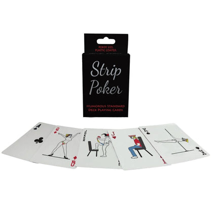 Kheper games - mazzo di carte da gioco umoristico per strip poker