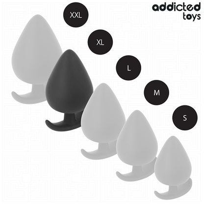 Addicted toys - tappo anale taglia xl 9.5 cm