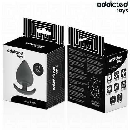 Addicted toys - tappo anale taglia xl 9.5 cm