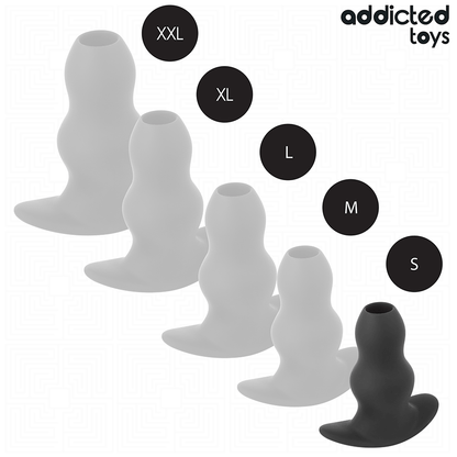 Addicted toys - tappo anale cavo taglia s 7,3 cm