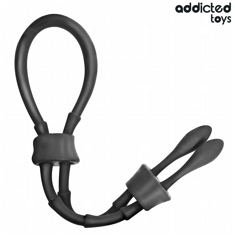 Addicted toys - corda in silicone regolabile per il pene