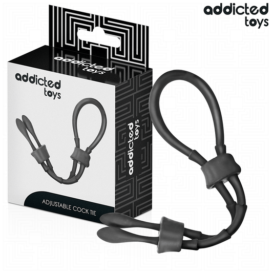Addicted toys - corda in silicone regolabile per il pene