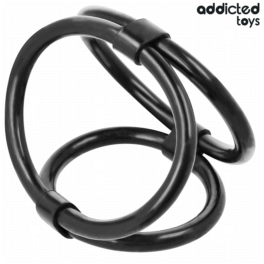 Addicted toys - anello per pene triplo