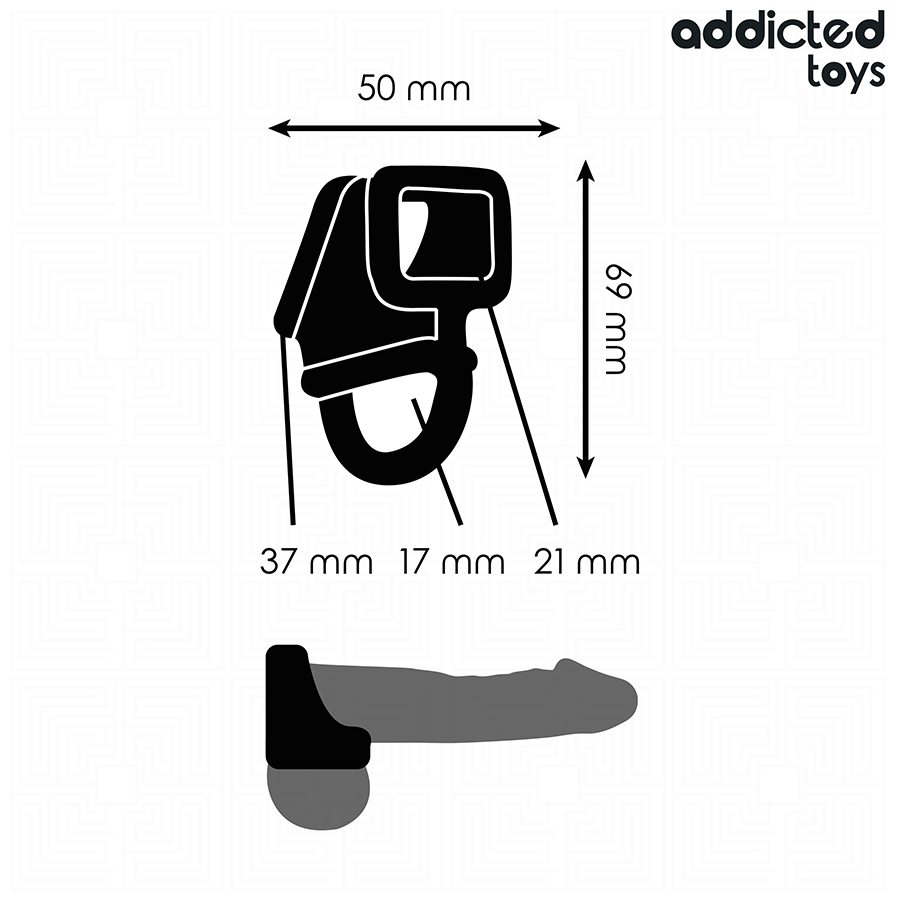 Addicted toys - anello per gabbia per pene