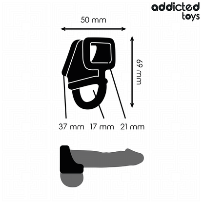 Addicted toys - anello per gabbia per pene