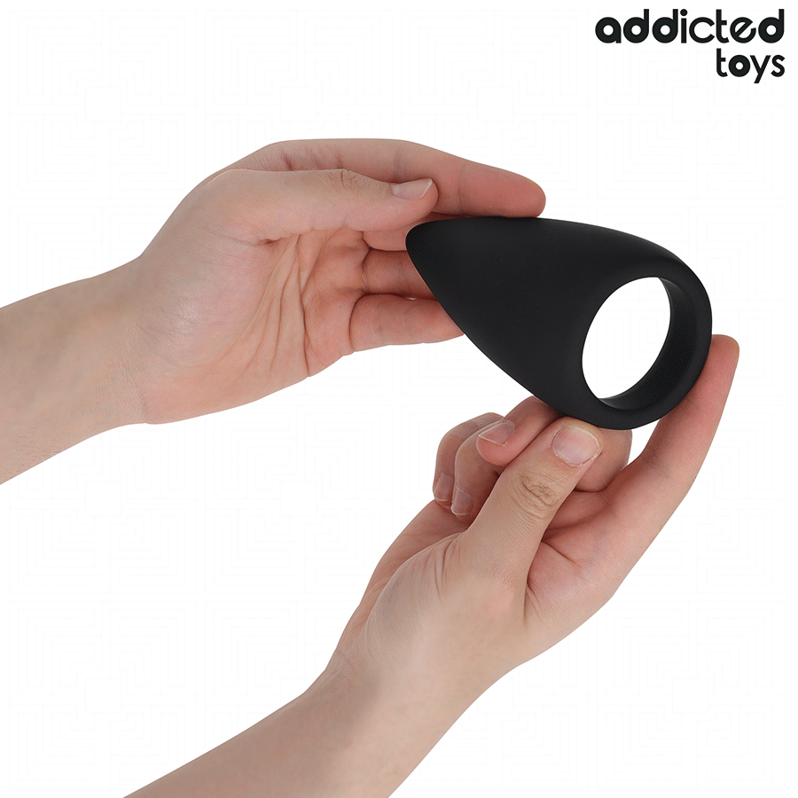 Addicted toys - anneau pénien en forme de goutte d'eau