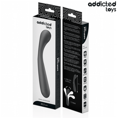 Addicted toys - massaggiatore anale 22,5 cm