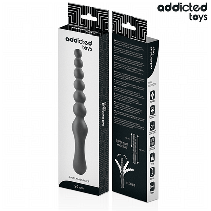 Addicted toys - massaggiatore anale 24 cm