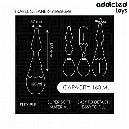 Addicted toys - detergente da viaggio modello 1