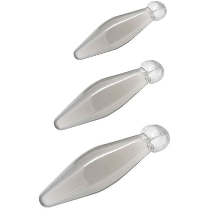 Toyjoy - gioco anale finger rimmer 3 pezzi trasparente
