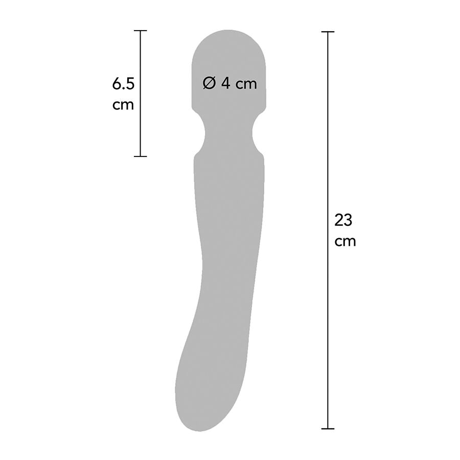 Toyjoy - bacchetta massaggiatrice zenith light nera