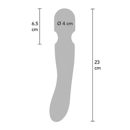 Toyjoy - bacchetta massaggiatrice zenith light nera