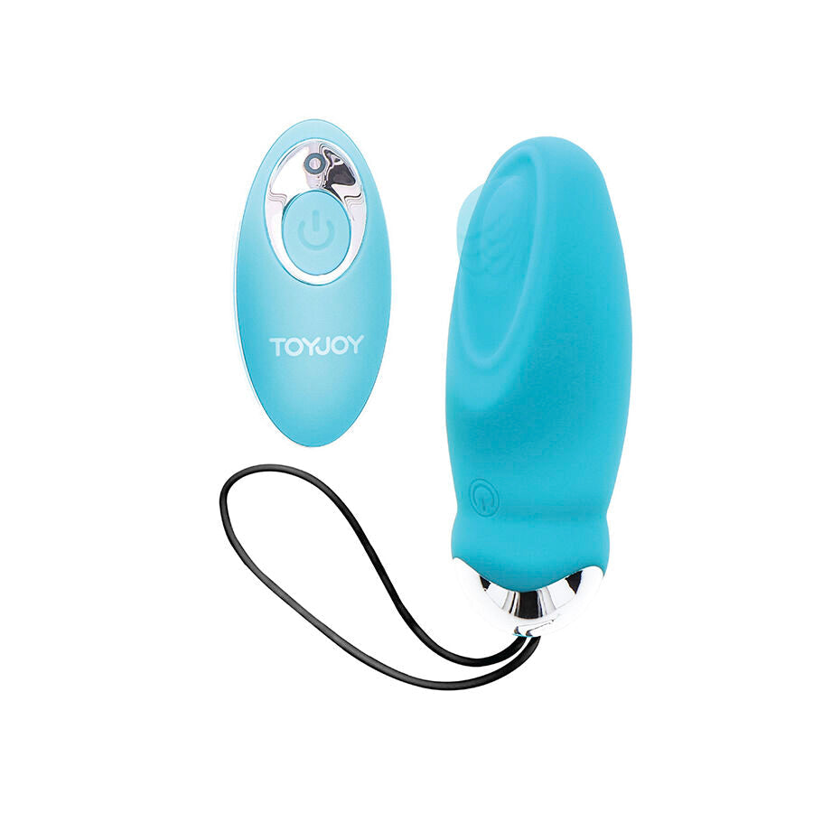 Toyjoy - vibratore happiness sono così eggcited con telecomando blu