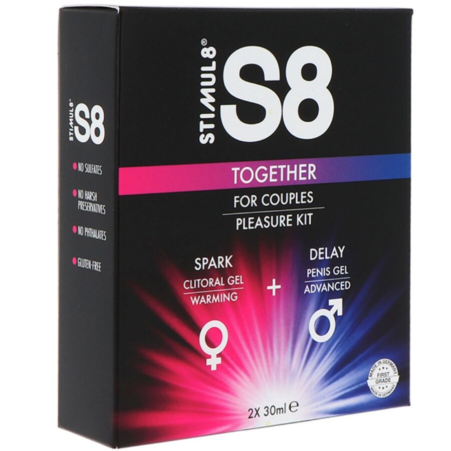 Stimul8 - s8 together kit coppia 2 x 30 ml