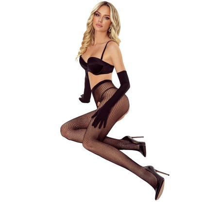 Passion - tiopen 038 collant nero 1/2