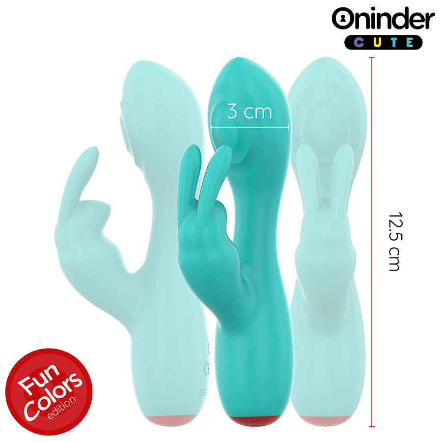 ONINDER CUTE - VIBRATORE CLITORIDEO PUNTO G LOVE BUNNY - APP GRATUITA IN TUTTO IL MONDO