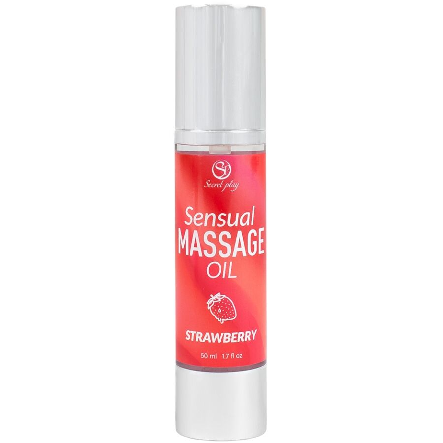 Secretplay - olio per massaggi alla fragola