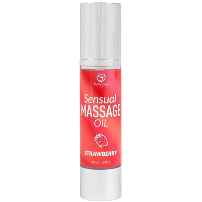 Secretplay - olio per massaggi alla fragola