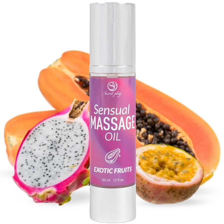 Secretplay - olio da massaggio ai frutti esotici