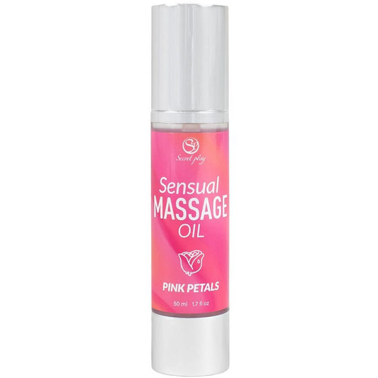 Secretplay - olio per massaggi ai petali rosa