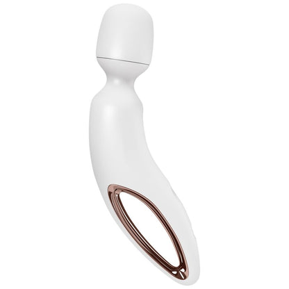 SATISFYER - BAGUETTE VIBRANTE MASSEUSE ERLAND BLANC