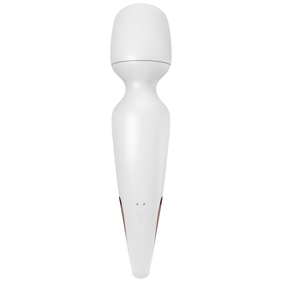 SATISFYER - BAGUETTE VIBRANTE MASSEUSE ERLAND BLANC