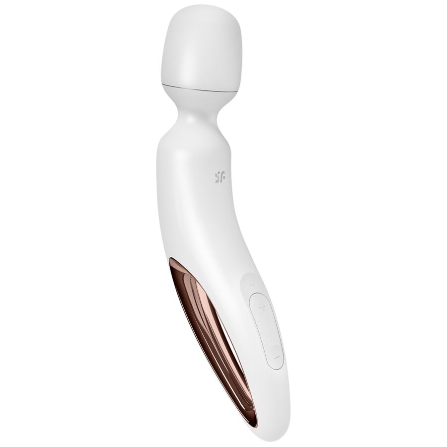 SATISFYER - BAGUETTE VIBRANTE MASSEUSE ERLAND BLANC