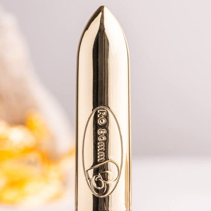 ROCKS-OFF - VIBROMASSEUR BALLE RO-80 CHAMPAGNE GOLDEN
