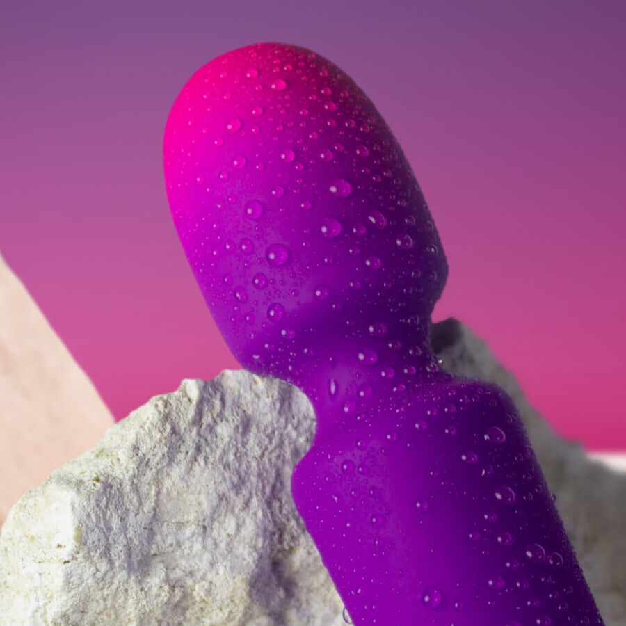 Rocks-off - glo-girl vibratore a bacchetta mini viola