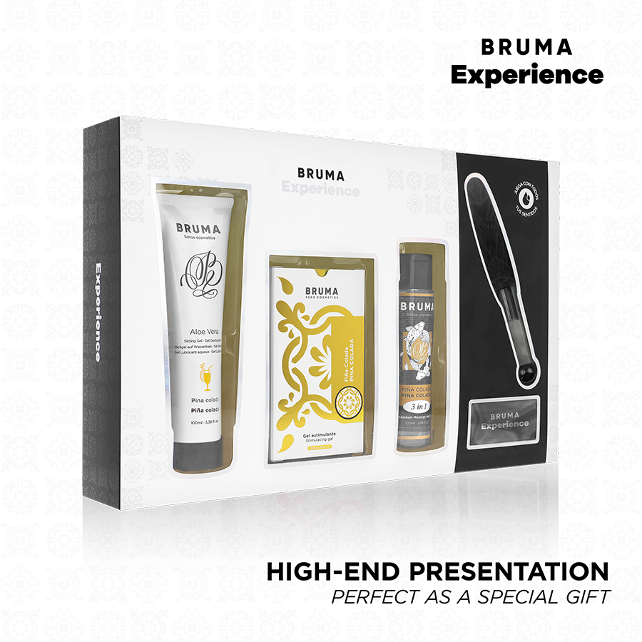 Bruma xperience - dolce pacco tentazione pina colada con potenziatore di orgasmo