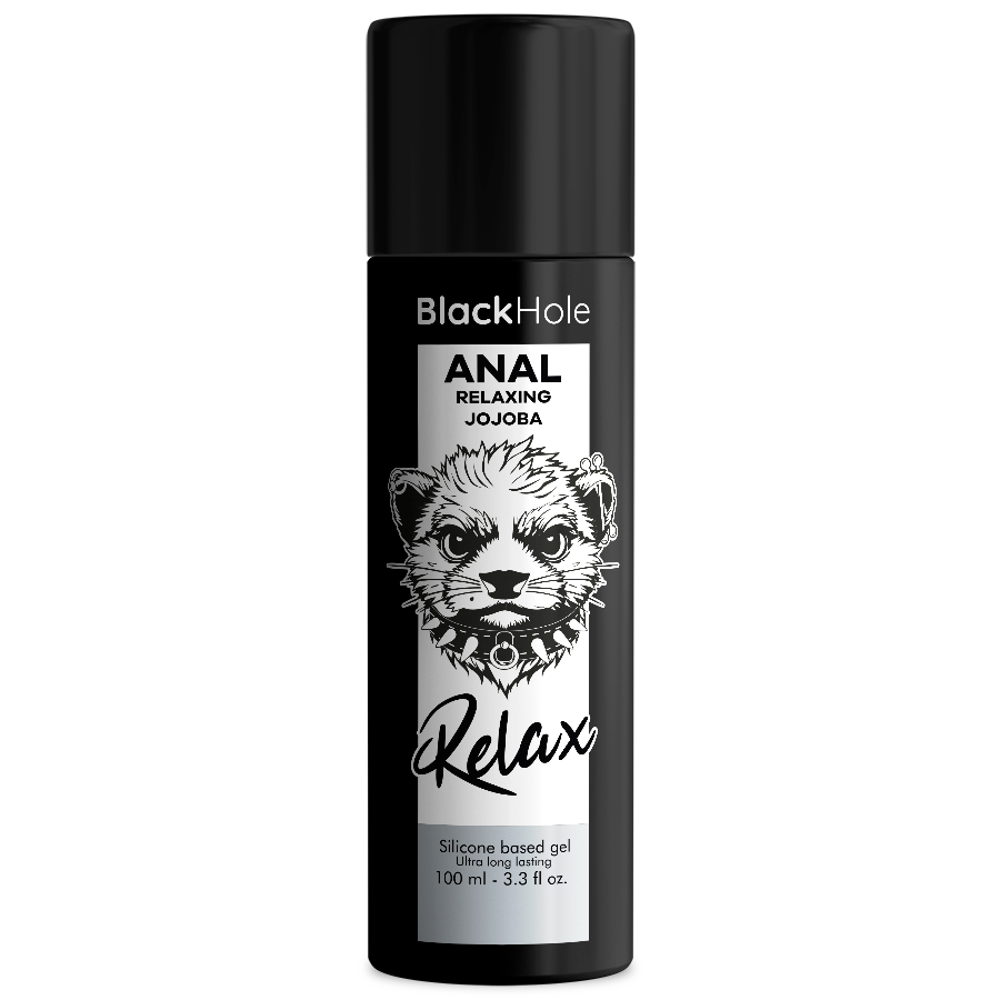 Black hole - rilassante anale jojoba relax base silicone 100 ml