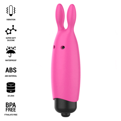 Intense - vibrateur rose vibrant 8,3 x 2,4 cm
