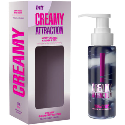 Intt releases - crema e gel al gusto di mora da baciare 100 ml