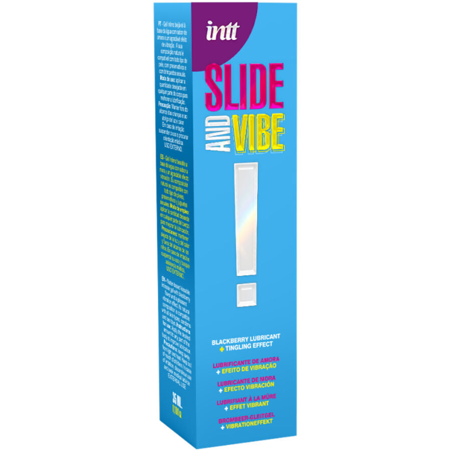 Intt releases - lubrificante vibrante a base d'acqua kissable 35 ml