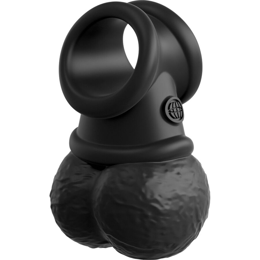 King cock - le palle oscillanti pesate crown jewels in silicone