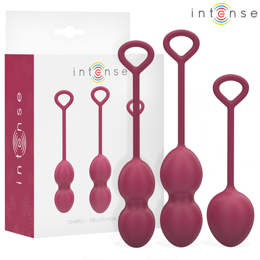 Intense - kit palline kegel charli bordeaux