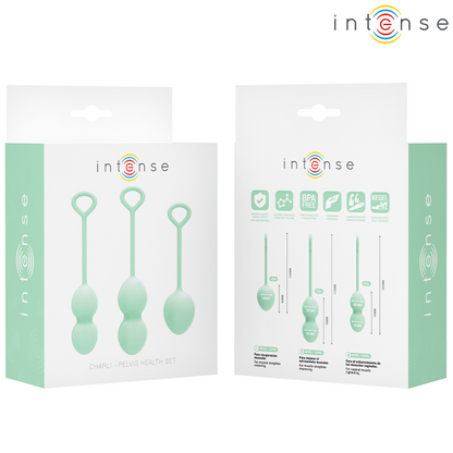 Intense - kit palline kegel charli verde chiaro