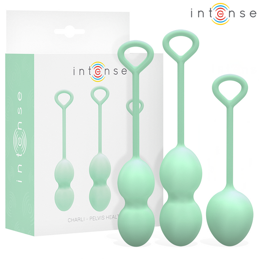 Intense - kit palline kegel charli verde chiaro