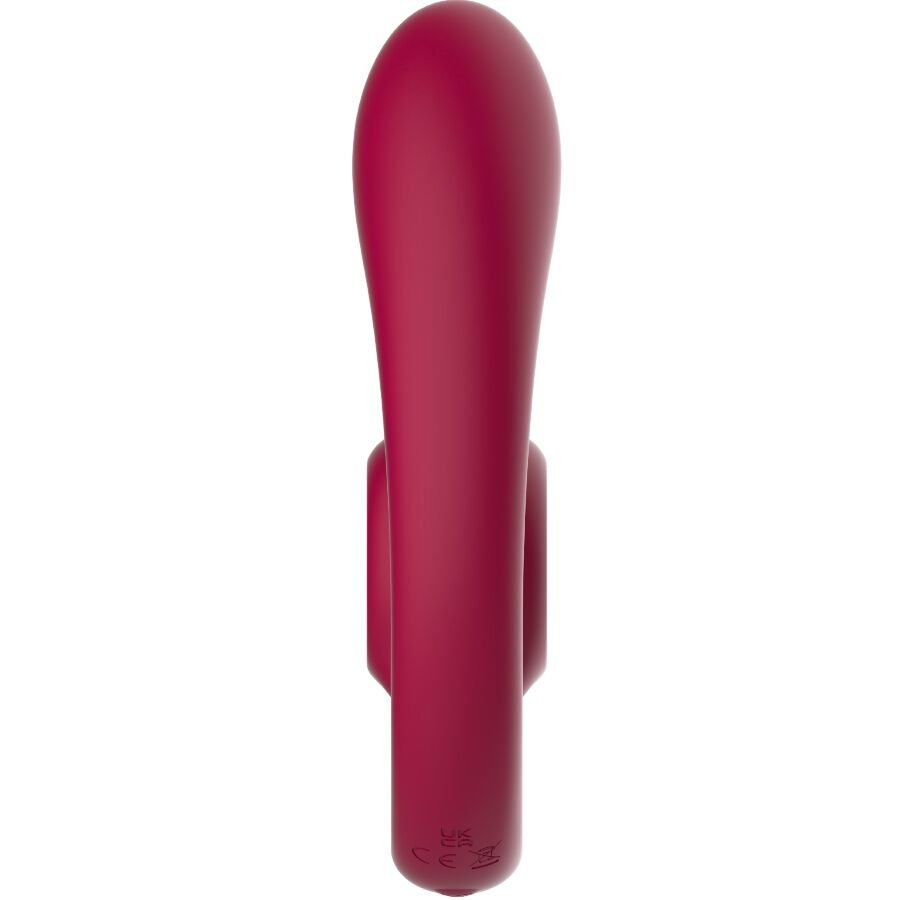 Snail vibe - gizi duo stimolatore di coppia telecomando bordeaux
