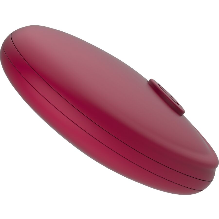 Snail vibe - gizi duo stimolatore di coppia telecomando bordeaux