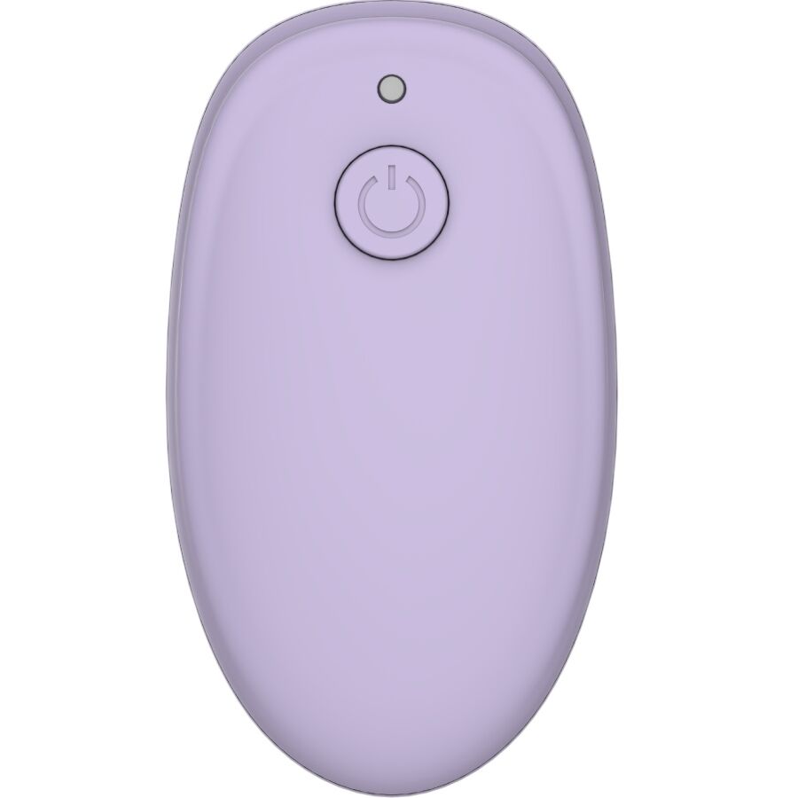 Snail vibe - gizi duo stimolatore di coppia con telecomando lilla