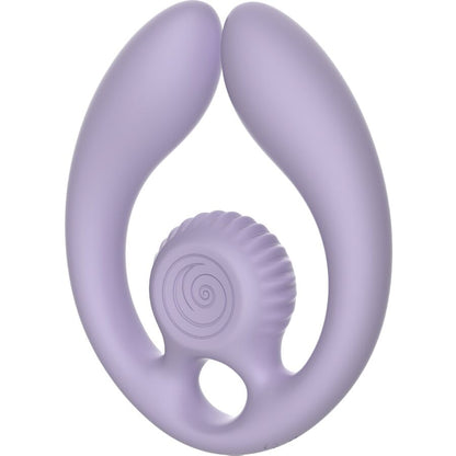 Snail vibe - gizi duo stimolatore di coppia con telecomando lilla