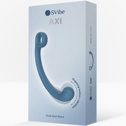 Snail vibe - bacchetta per massaggio vibrante axi blu