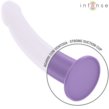 Intense - vibromasseur eddie 17,5 cm 10 vibrations violet télécommande
