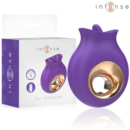Intense - stimulateur clitoridien Tuli 9 vibrations et 9 oscillations violet