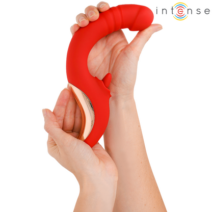 Vibromasseur Point G Intense Paulina Rouge