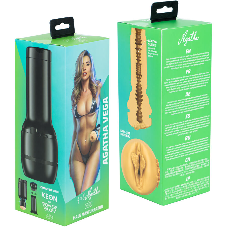 Kiiroo - feel agatha vega masturbador stars collection