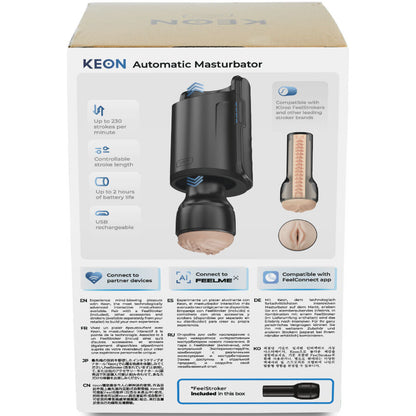 Kiiroo - keon wifi combo masturbatore automatico + feel stroker