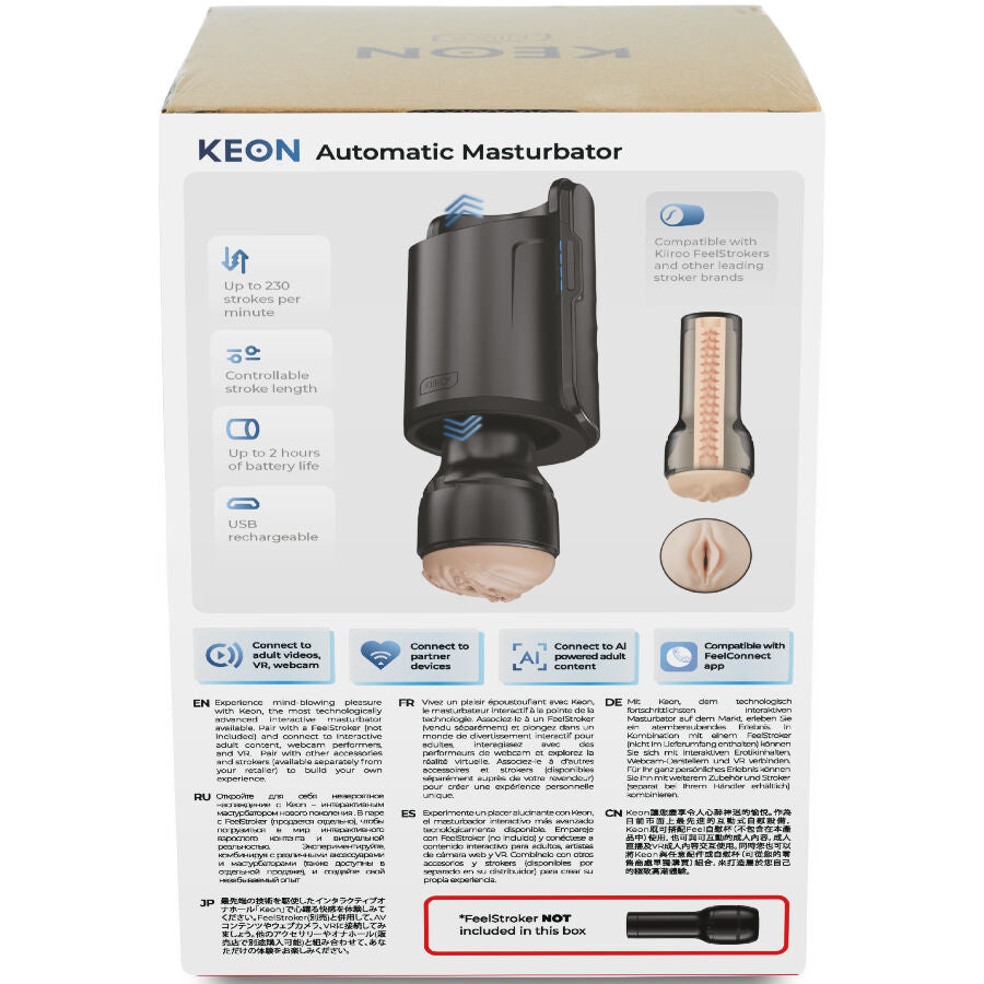 Kiiroo - keon wifi masturbatore automatico